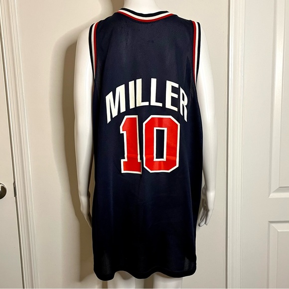 Vintage 1996 Team USA Basketball Dream Team 10 Reggie Miller Jersey NBA … - Picture 2 of 4